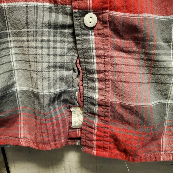 Vintage American Living plaid button down - Picture 4 of 4